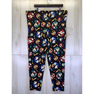 Vintage Mickey & Co.  Mickey Mouse Womens Leggings Large-USA Made-8392